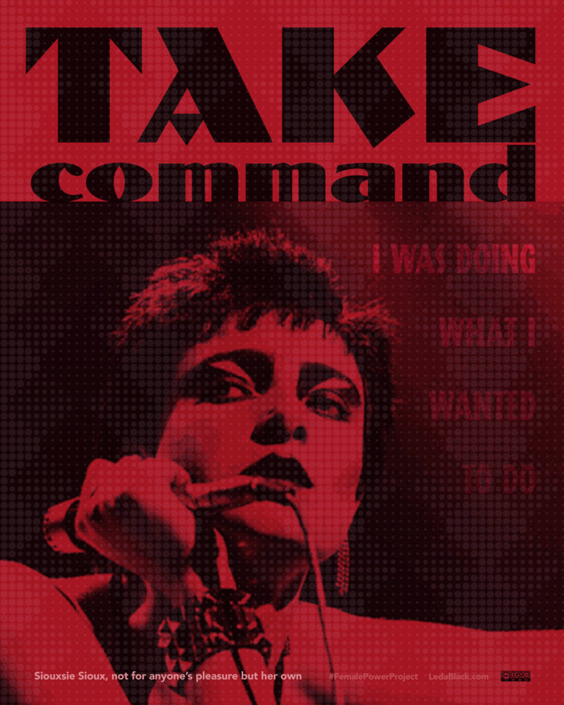 Siouxsie Sioux Takes Command